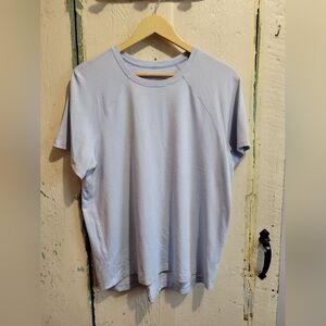 lululemon athletica Ultra Soft Blue Short Sleeve Tee